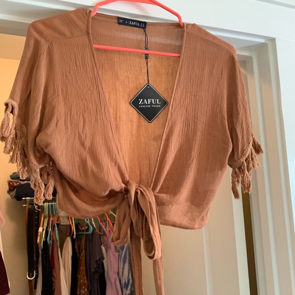 Boho Tie Top - Picture 2 of 2